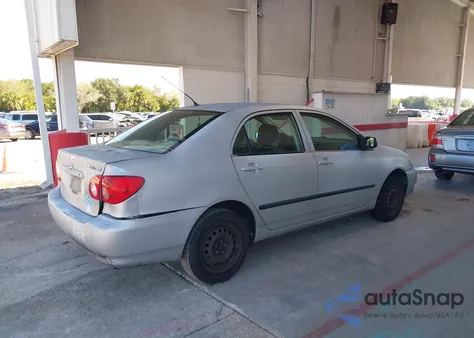 2007 Toyota Corolla Ce из США, поврежденный, VIN JTDBR32E170102992